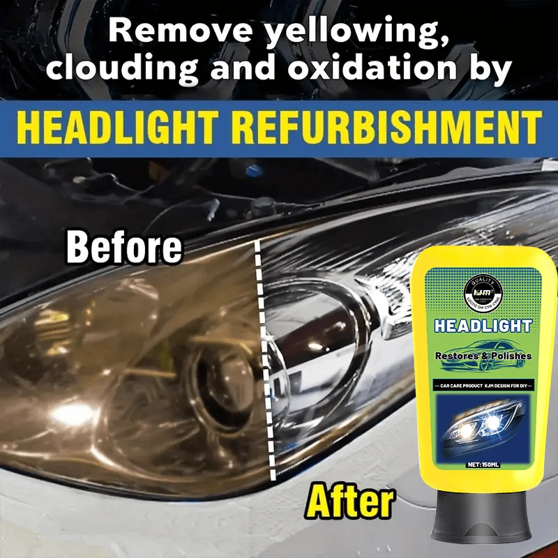 Крем для восстановления автомобильных фар, полировка не требуется, используется для удаления пожелтения и предотвращения окисления,
Крем для восстановления автомобильных фар, полировка не требуется, используется для удаления пожелтения и предотвращения окисления,