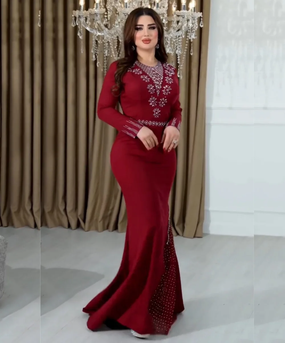 Customized Modern Style Jersey Pleat Sequined Pattern Trumpet Jewel Long Bespoke Occasion Prom Dresses Sizes Available
Customized Modern Style Jersey Pleat Sequined Pattern Trumpet Jewel Long Bespoke Occasion Prom Dresses Sizes Available
