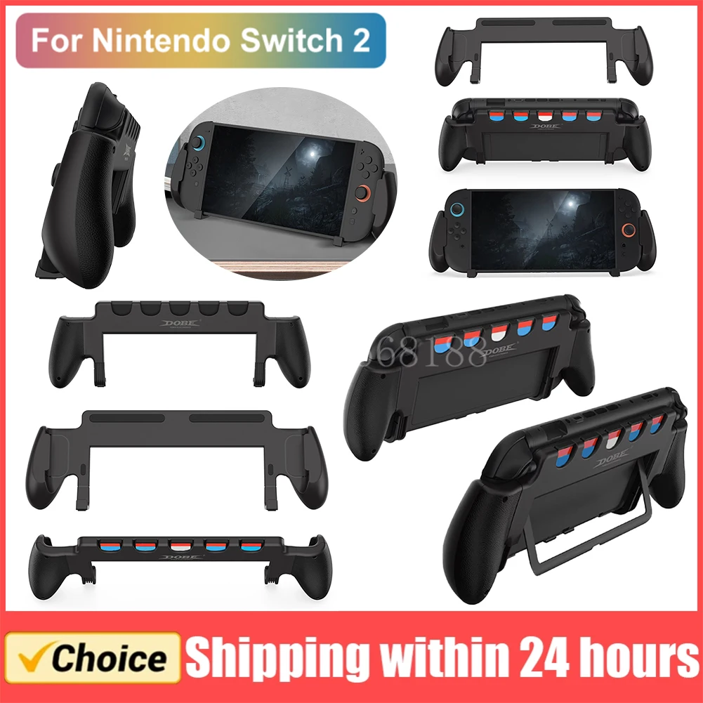 Ручка для Switch 2, удобная и эргономичная ручка, 5 игровых слотов, противоскользящая подставка для ручки
Ручка для Switch 2, удобная и эргономичная ручка, 5 игровых слотов, противоскользящая подставка для ручки