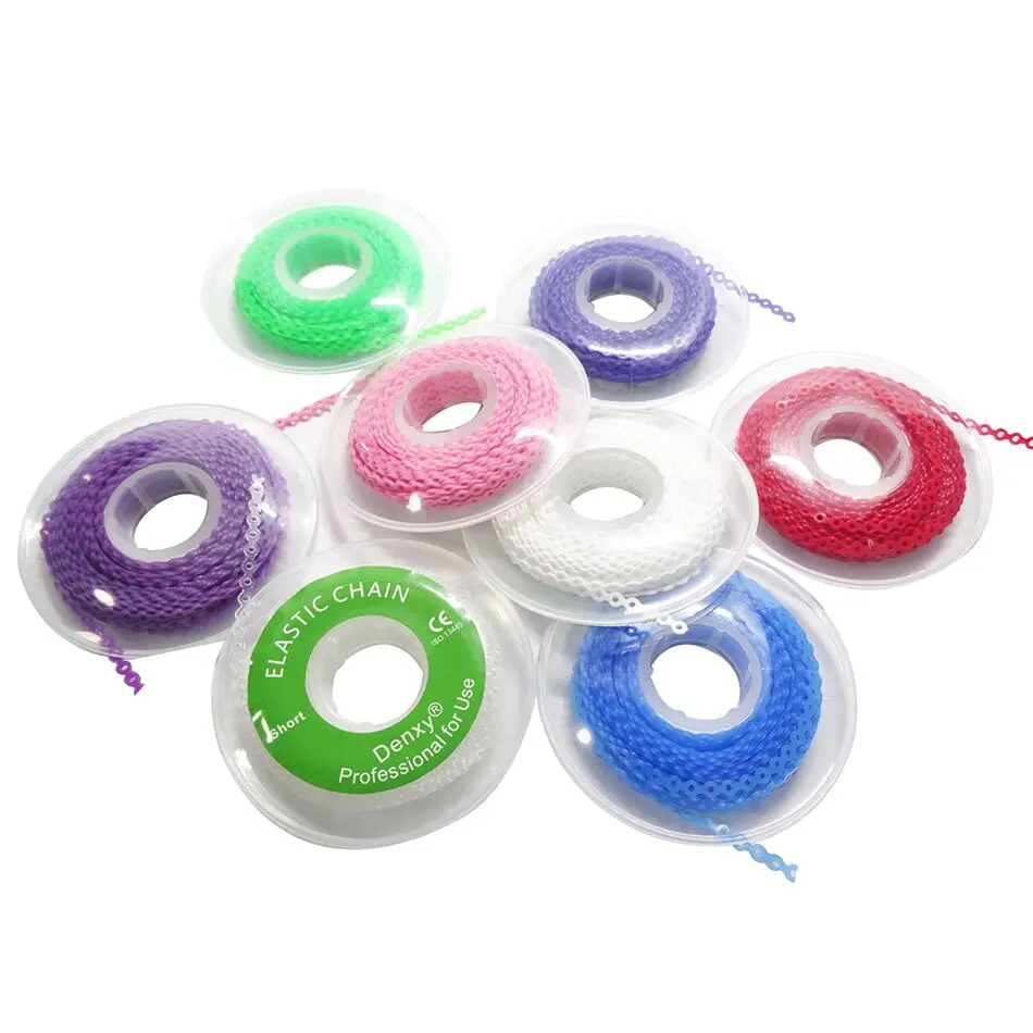 5pc High Quality Orthodontic Power Chain Dental Elastic EChain Rubber Chain Dental Bracket Continuous Elastolink Elastic
5pc High Quality Orthodontic Power Chain Dental Elastic EChain Rubber Chain Dental Bracket Continuous Elastolink Elastic