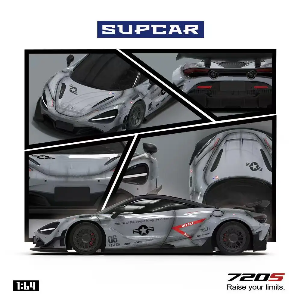 SC 1:64 McLaren 720S Alloy Diecast Model Car Collectible
SC 1:64 McLaren 720S Alloy Diecast Model Car Collectible