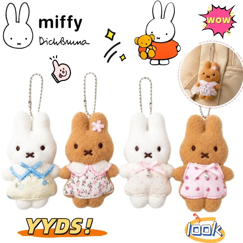New Miffy cartoon animation surrounding secondary doll keychain gift creative cute kawaii backpack decorative pendant wholesale
New Miffy cartoon animation surrounding secondary doll keychain gift creative cute kawaii backpack decorative pendant wholesale