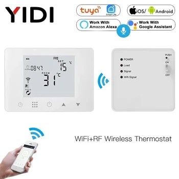 Smart Life Thermostat WiFi Wall Underfloor Gas Boiler Water Electric Heating Temperature Controller Tuya Alexa Google Smart Home