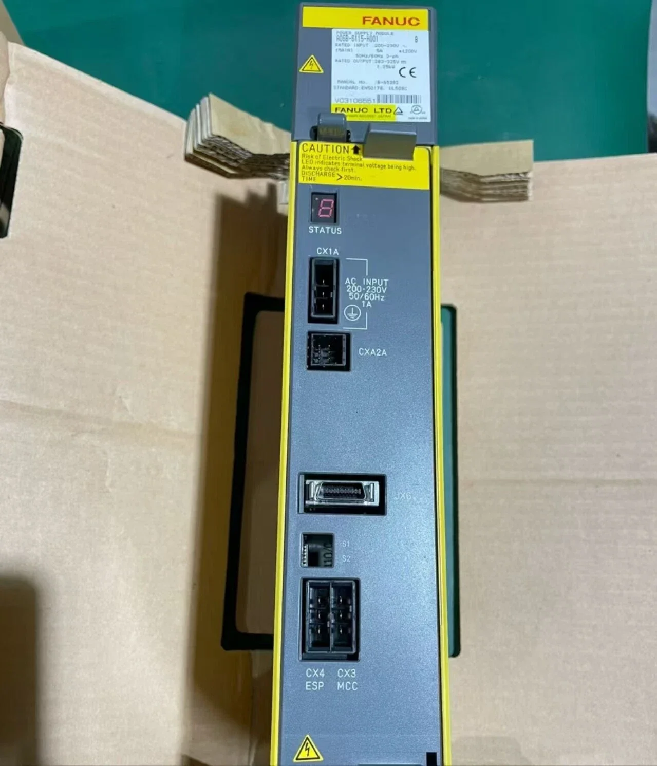 A06B-6115-H001 New Fanuc Servo Drive Amplifier 12 Months Warranty A06B 6115 H001
A06B-6115-H001 New Fanuc Servo Drive Amplifier 12 Months Warranty A06B 6115 H001
