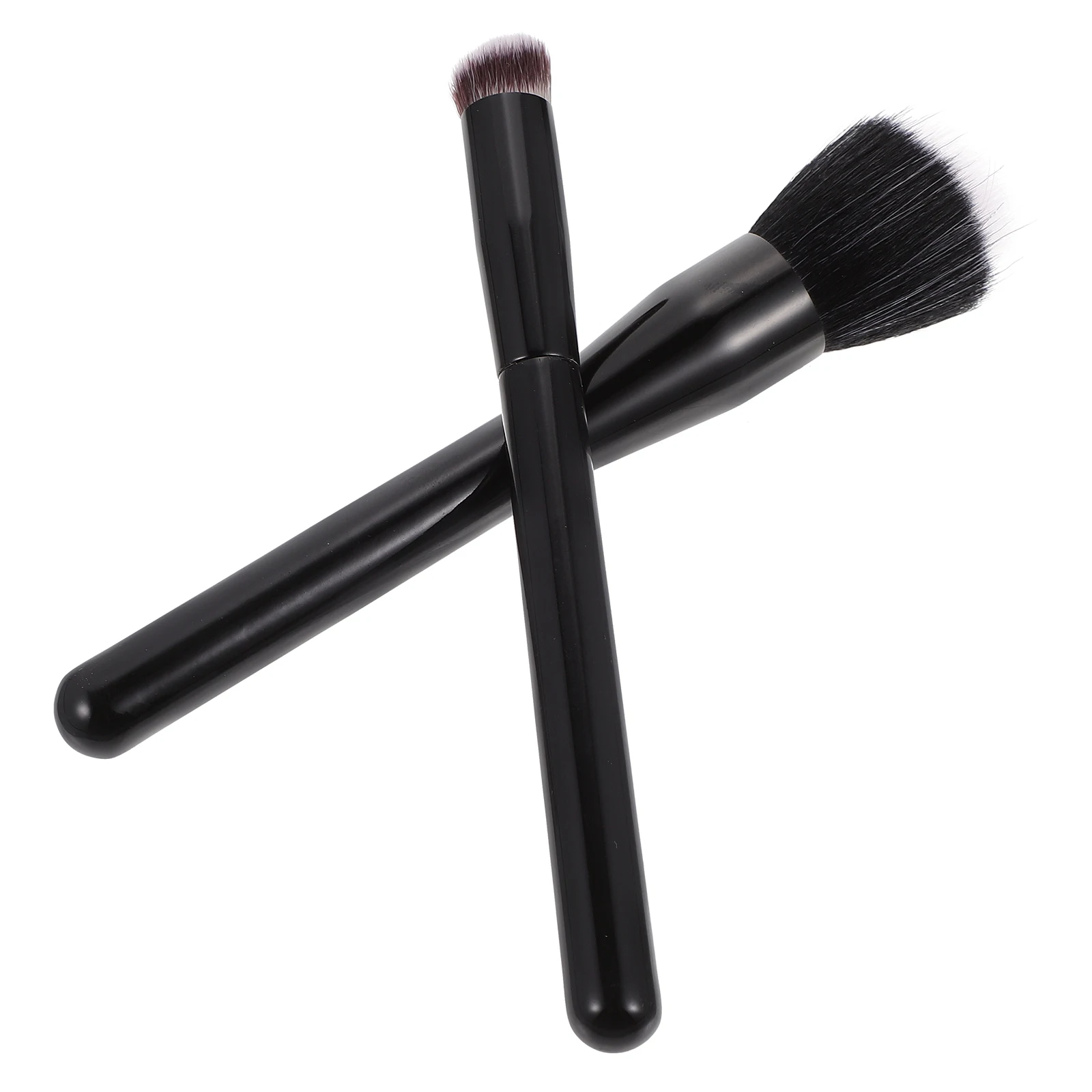 2 pcs Flat-head Blush Brush Double-layer Fiber Makeup Brush Artificial Black Handle Stippling Wooden Painted
2 pcs Flat-head Blush Brush Double-layer Fiber Makeup Brush Artificial Black Handle Stippling Wooden Painted