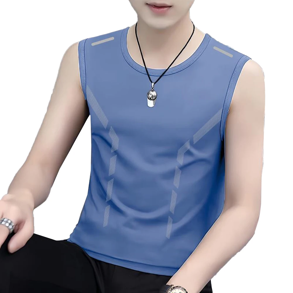Breathable Sleeveless Sportswear Gray Men Sports Tank Top Spandex Polyester Blend Lightweight Sleeveless Shirt
Breathable Sleeveless Sportswear Gray Men Sports Tank Top Spandex Polyester Blend Lightweight Sleeveless Shirt