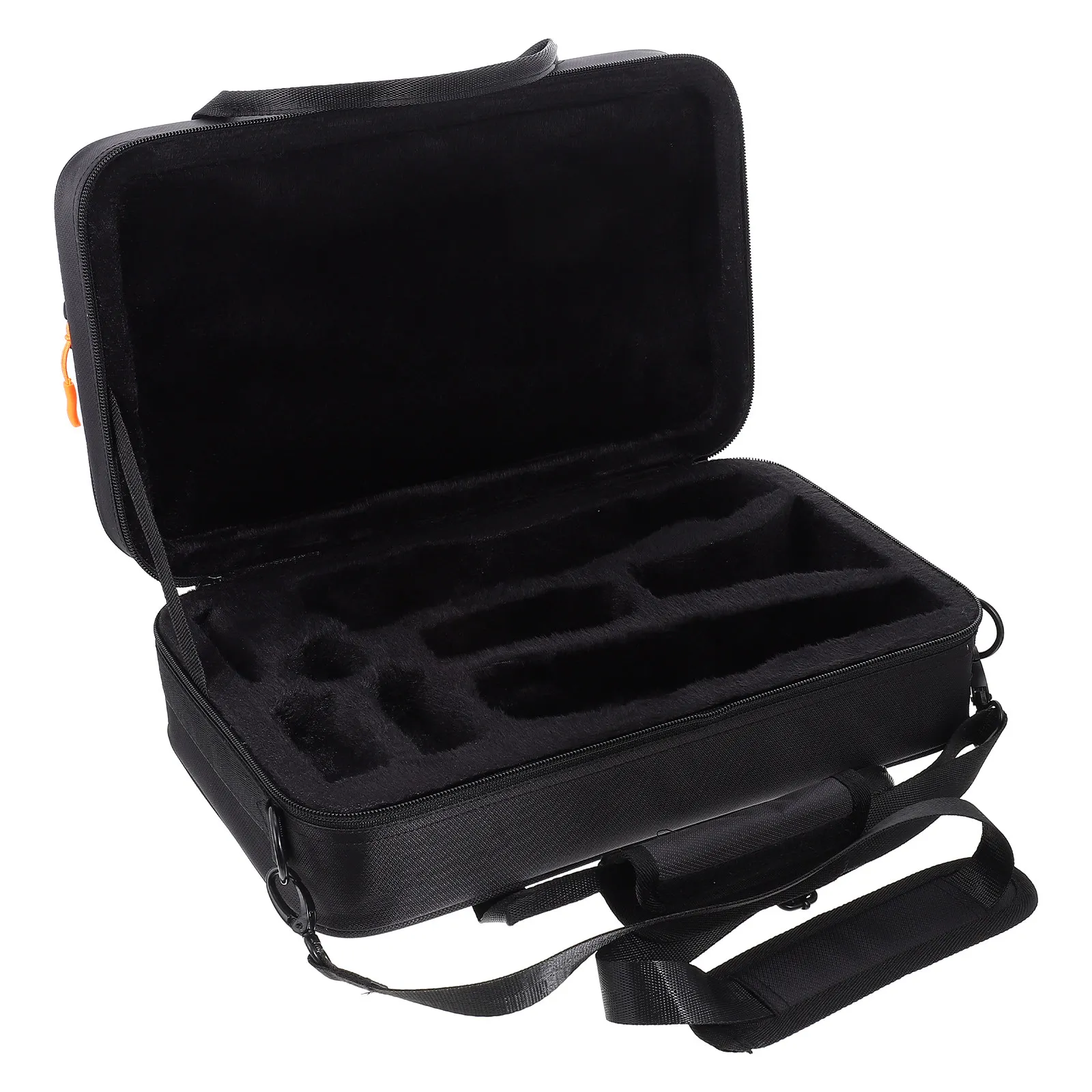 1Pcs Shockproof Clarinet Box Premium Oxford Cloth Hard Shell Case with Reinforced Handles Shoulder Strap Dustproof Elegant
1Pcs Shockproof Clarinet Box Premium Oxford Cloth Hard Shell Case with Reinforced Handles Shoulder Strap Dustproof Elegant