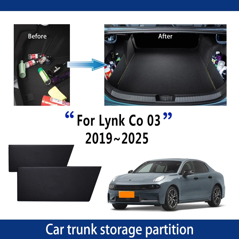 For Lynk Co 03 2019~2025 2020 Car Upgrade Thickening Trunk Storage Partition Multifunction Storage Box Auto Interior Accessories
For Lynk Co 03 2019~2025 2020 Car Upgrade Thickening Trunk Storage Partition Multifunction Storage Box Auto Interior Accessories