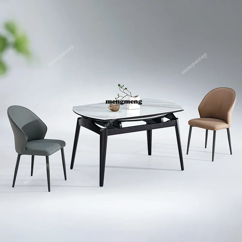 Small Apartment Dining Table Variable Round Simple Personality Dining Table Light Luxury Dining Room Furniture Esstisch
Small Apartment Dining Table Variable Round Simple Personality Dining Table Light Luxury Dining Room Furniture Esstisch