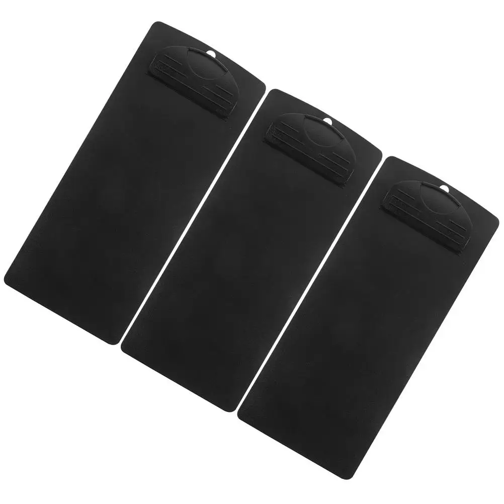 5pcs Black Clipboard Bill Folder Document Clips Writing Board Abs Resin File Students Stationery Office Supplies Portable
5pcs Black Clipboard Bill Folder Document Clips Writing Board Abs Resin File Students Stationery Office Supplies Portable