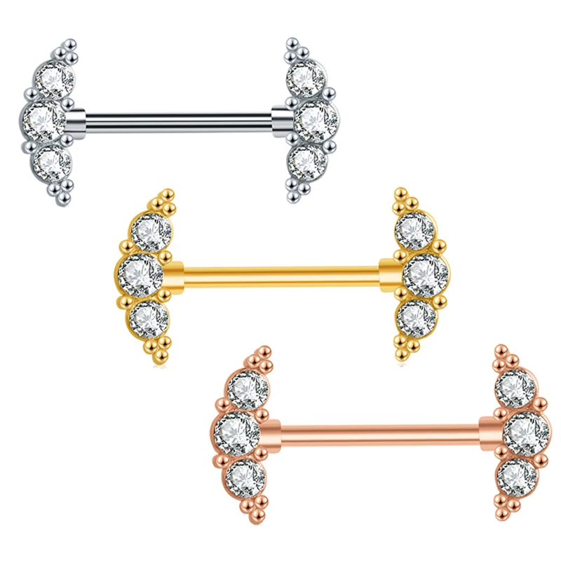 14G Nipple Rings Screw Surgical Steel Nipplering Barbell Tongue Rings Nipple Piercing Jewelry CZ Heart Straight Dangle Nipple Ri
14G Nipple Rings Screw Surgical Steel Nipplering Barbell Tongue Rings Nipple Piercing Jewelry CZ Heart Straight Dangle Nipple Ri