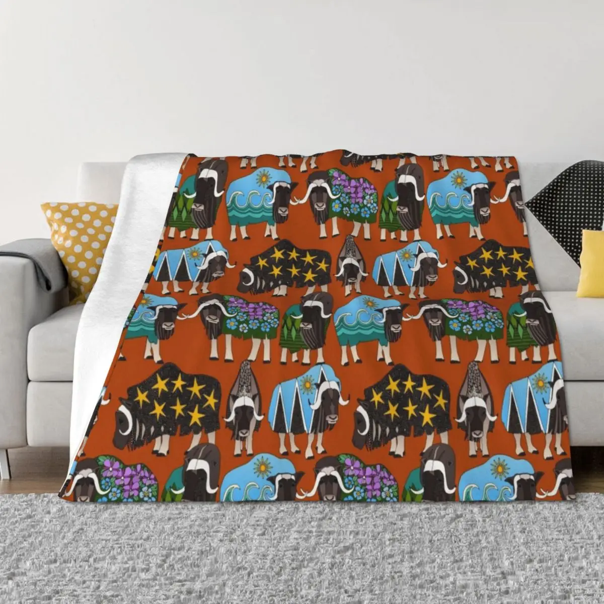 Alaskan musk ox rust Throw Blanket Decorative Sofa Hairy Picnic Bed Blankets
Alaskan musk ox rust Throw Blanket Decorative Sofa Hairy Picnic Bed Blankets