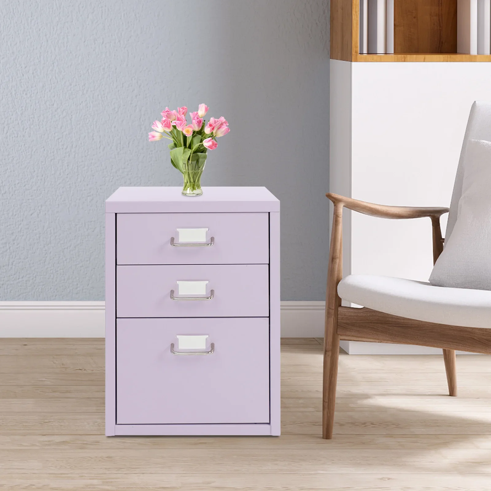 Шкаф для документов с 3-мя ящиками, мобильный шкаф для документов, металлический шкаф для хранения на колесиках для дома, офиса, гостиной (фиолетовый)
Шкаф для документов с 3-мя ящиками, мобильный шкаф для документов, металлический шкаф для хранения на колесиках для дома, офиса, гостиной (фиолетовый)