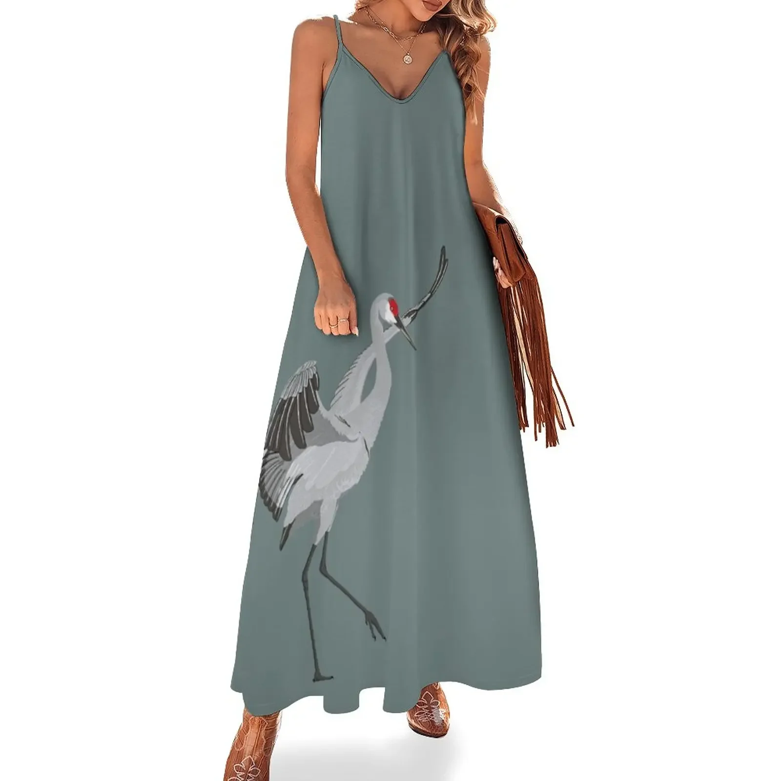 Sandhill Crane Sleeveless Dress summer dress korean women summer dress woman 2025
Sandhill Crane Sleeveless Dress summer dress korean women summer dress woman 2025