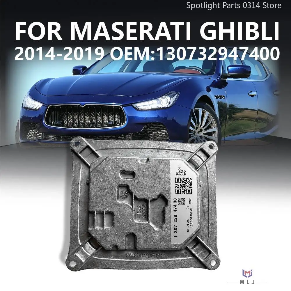 130732947400 For Maserati Ghibli 2014-2019 Headlight DRL Control Ballast Module Daytime Running Light Turn Signals Eyebrow Light
130732947400 For Maserati Ghibli 2014-2019 Headlight DRL Control Ballast Module Daytime Running Light Turn Signals Eyebrow Light