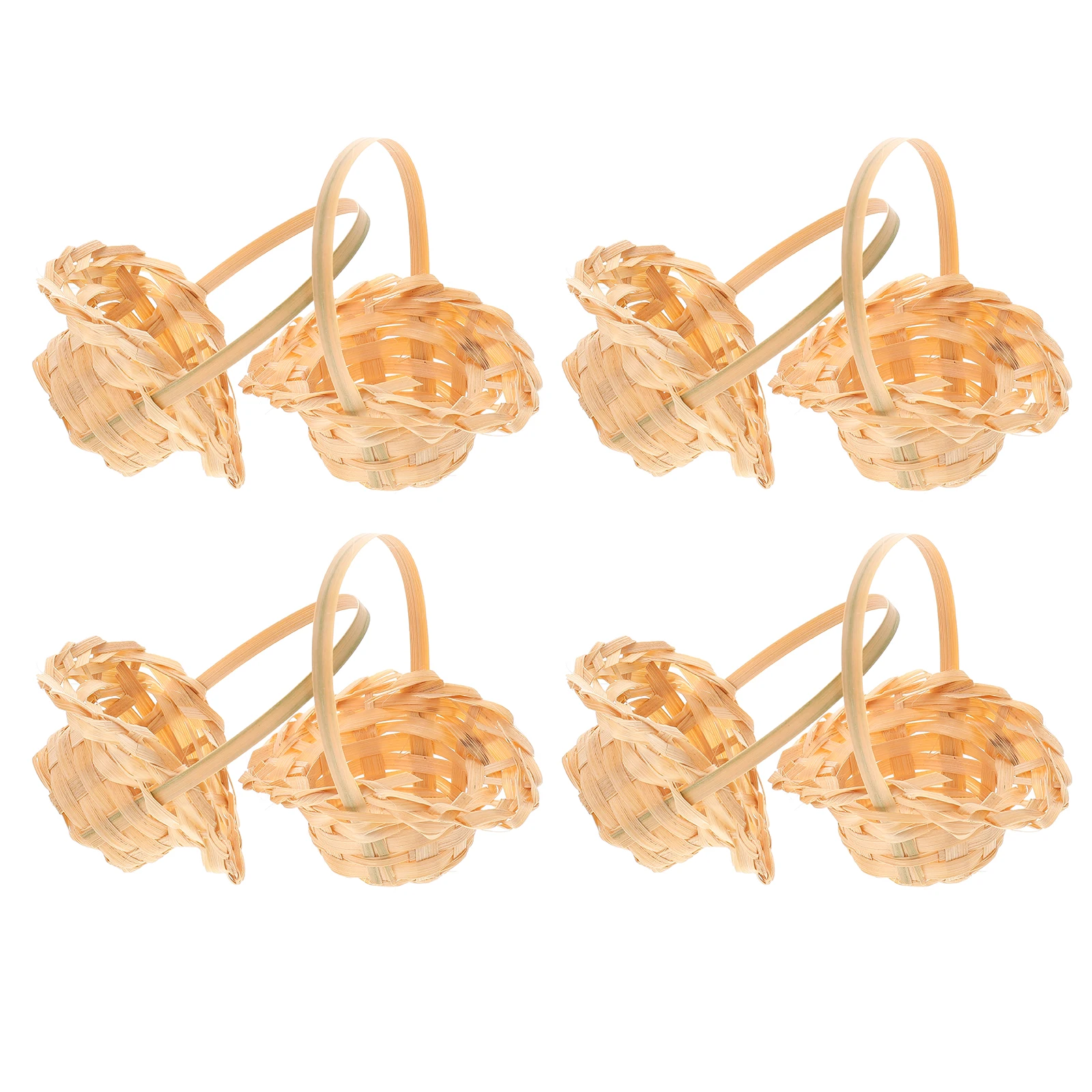 8pcs Mini Bamboo Woven Basket 6Cm Flower Arrangement Wedding Party Decor Handheld Photography Prop Micro Scene Adorn Decorative
8pcs Mini Bamboo Woven Basket 6Cm Flower Arrangement Wedding Party Decor Handheld Photography Prop Micro Scene Adorn Decorative