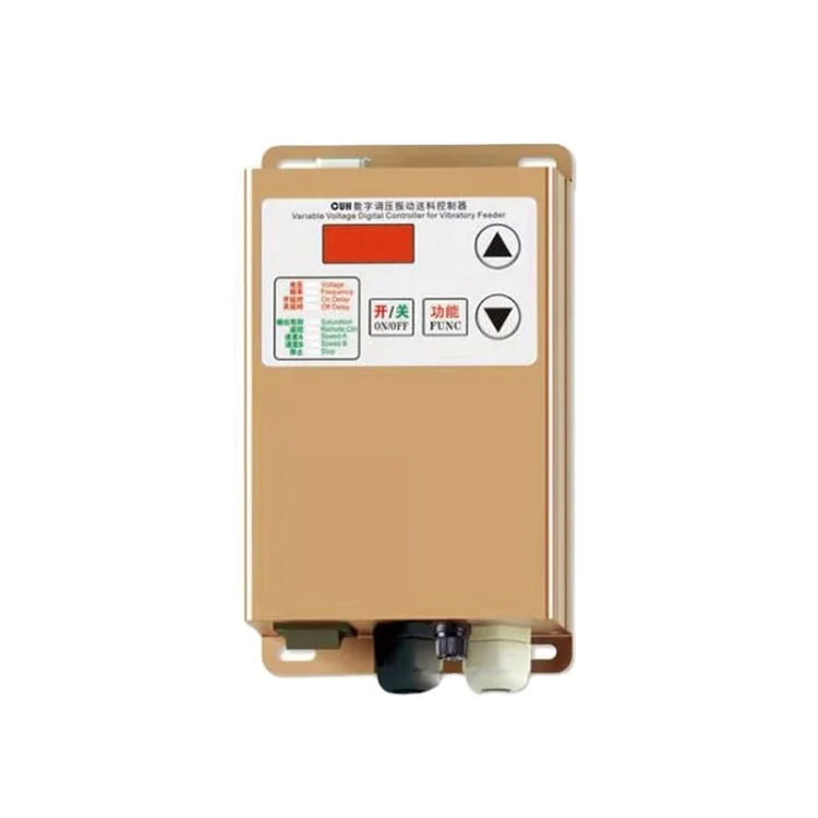 DSW Intelligent Vibratory Feeder Controller SDVC20-S Stainless Steel 85V-260V for Electronic Equipment
DSW Intelligent Vibratory Feeder Controller SDVC20-S Stainless Steel 85V-260V for Electronic Equipment