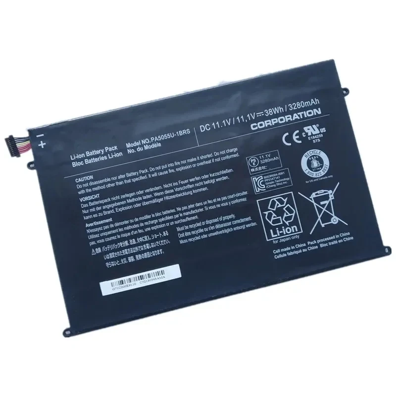 PA5055U-1BRS Laptop Battery 11.1V 38Wh 3280mAh For Toshiba EXCITE 13 AT330-004 AT330-005 KB2120 Notebook%100 test
PA5055U-1BRS Laptop Battery 11.1V 38Wh 3280mAh For Toshiba EXCITE 13 AT330-004 AT330-005 KB2120 Notebook%100 test