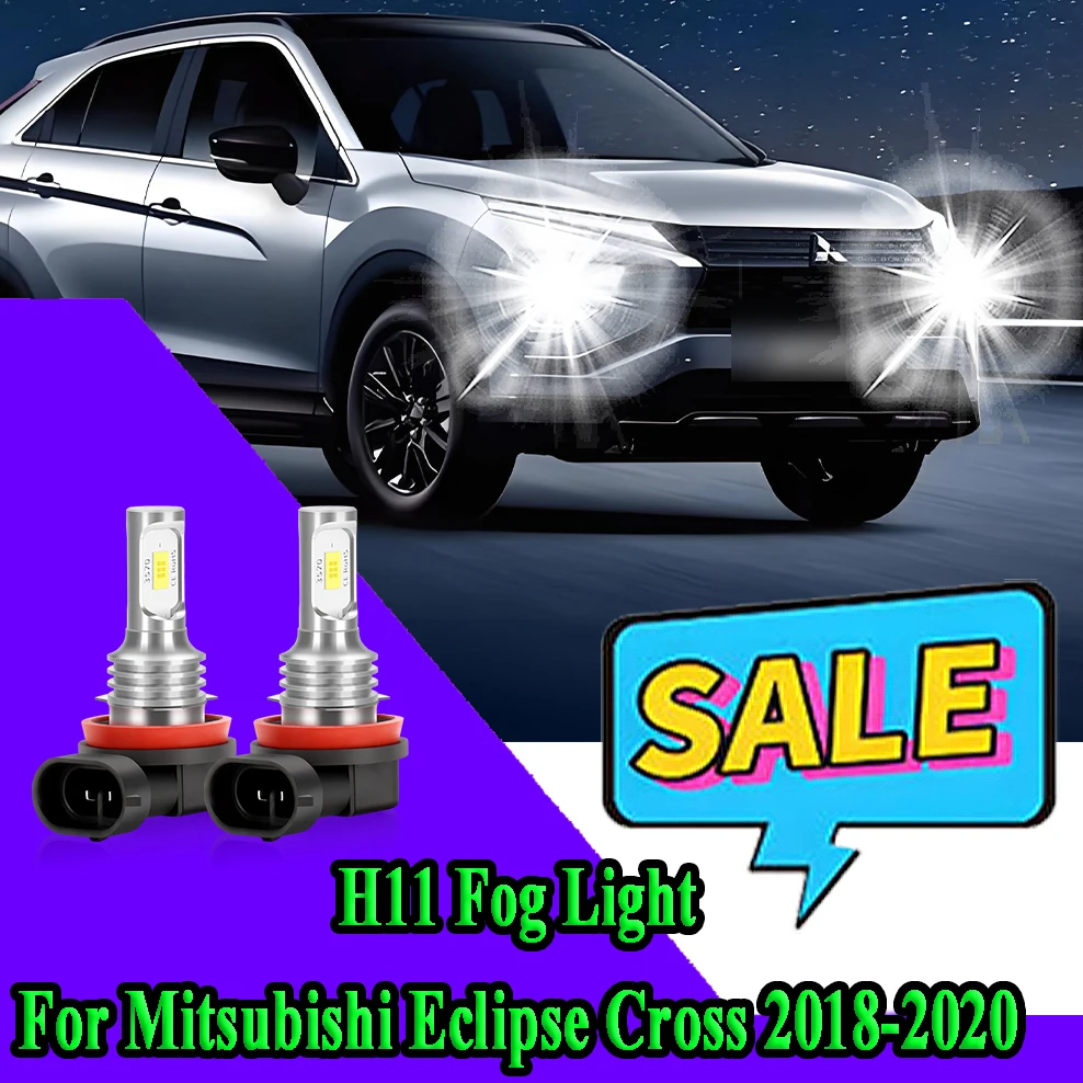 2PCS H11 Canbus Car LED Fog Light Super Bright 60000LM 3570 CSP Chips High Power For Mitsubishi Eclipse Cross 2018 2019 2020
2PCS H11 Canbus Car LED Fog Light Super Bright 60000LM 3570 CSP Chips High Power For Mitsubishi Eclipse Cross 2018 2019 2020