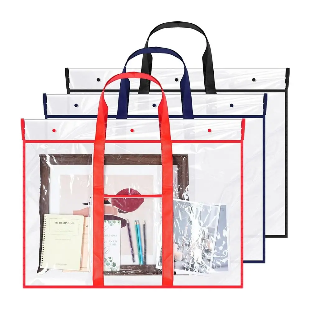 NEW Durable Art Portfolio Bag Large Capacity Waterproof Artwork Organizer PVC Drawing Portfolio Case Student
NEW Durable Art Portfolio Bag Large Capacity Waterproof Artwork Organizer PVC Drawing Portfolio Case Student