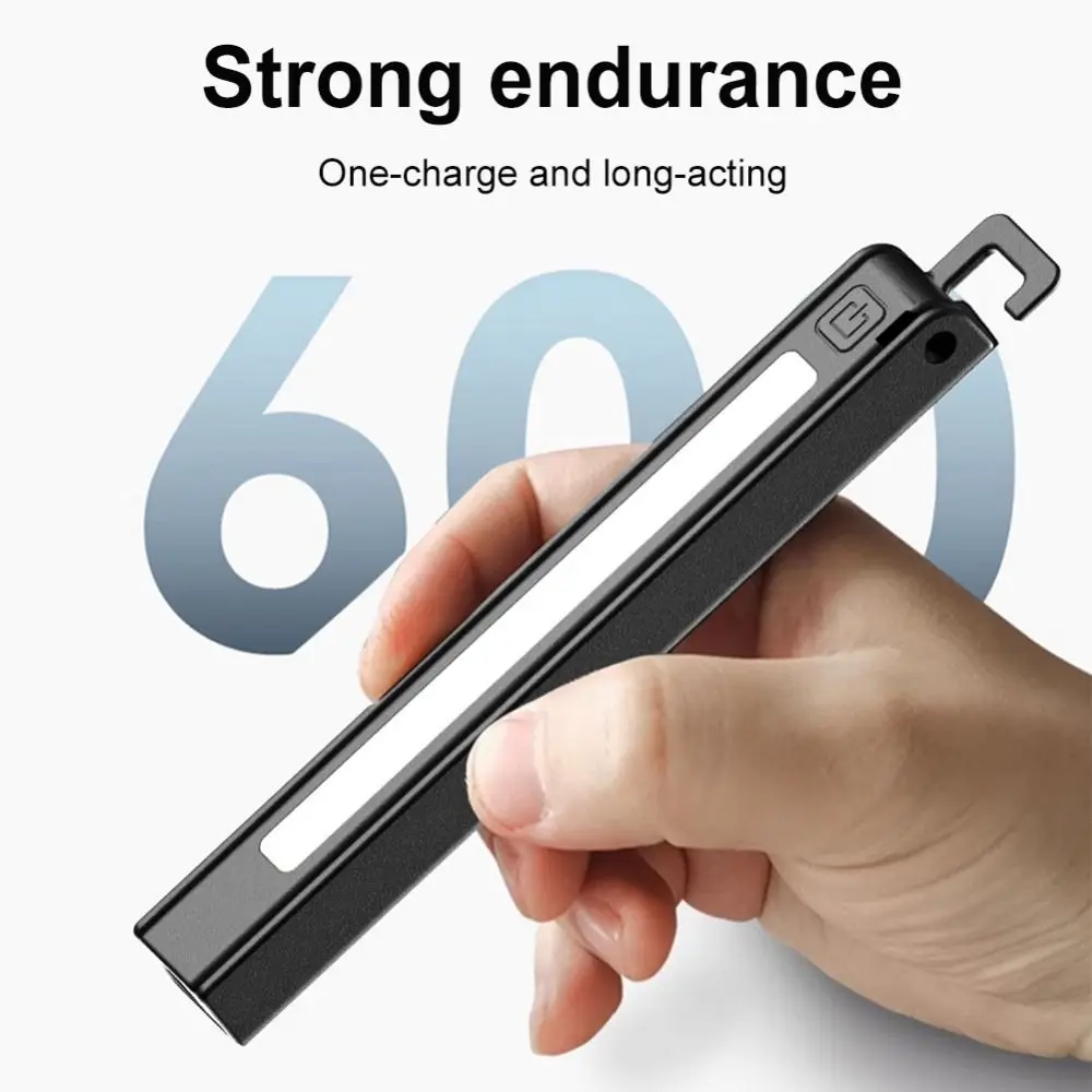 Magnetic Suction Portable Handheld Pen Light with Ruler Portable Hook Design Pocket Penlight Torch Power Display Multi-purpose
Magnetic Suction Portable Handheld Pen Light with Ruler Portable Hook Design Pocket Penlight Torch Power Display Multi-purpose