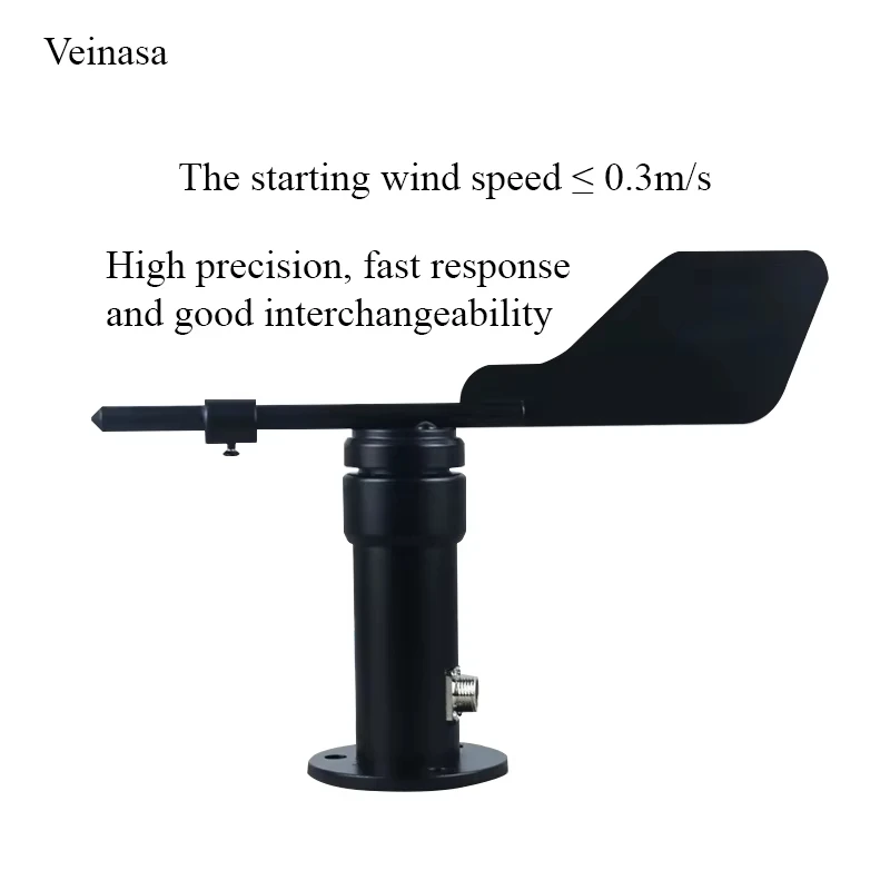 Veinasa XS-WDS01-RS485 ABS Wind Direction Sensor Outdoor Digital Anemometer 0.1m/s Wind Speed Resolution
Veinasa XS-WDS01-RS485 ABS Wind Direction Sensor Outdoor Digital Anemometer 0.1m/s Wind Speed Resolution