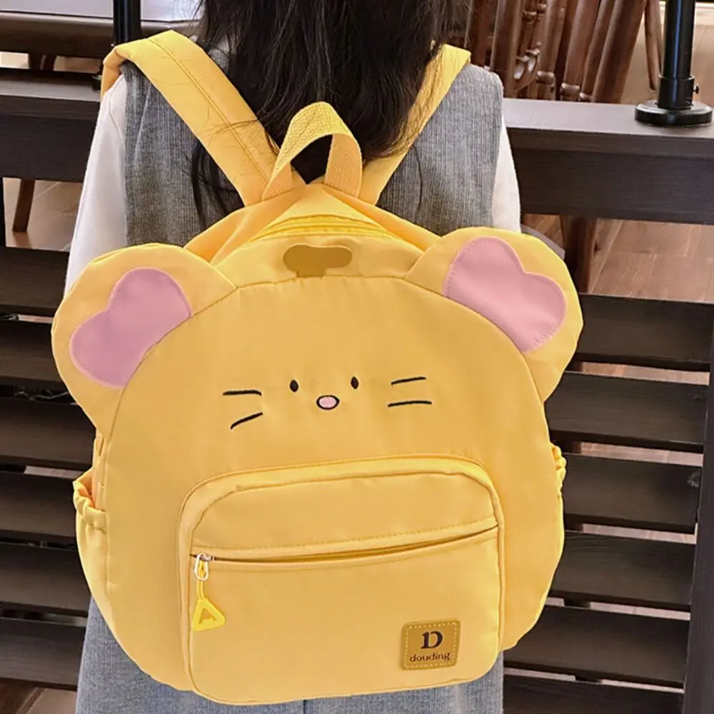 Personality Book Bag Cartoon Mouse Backpack Korean Style Nylon Children School Bag Large Capacity Cute Shoulder Bag Kids Pack
Personality Book Bag Cartoon Mouse Backpack Korean Style Nylon Children School Bag Large Capacity Cute Shoulder Bag Kids Pack