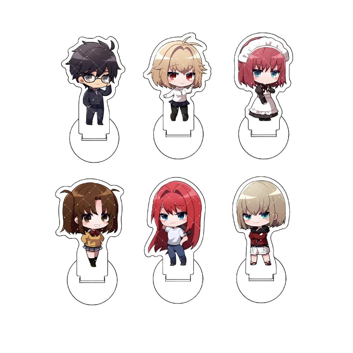 GAME Anime A piece of blue glass moon Series of accessories 10 cm acrylic standing model Tohno Shiki Arcueid Brunestud Fan gifts
GAME Anime A piece of blue glass moon Series of accessories 10 cm acrylic standing model Tohno Shiki Arcueid Brunestud Fan gifts