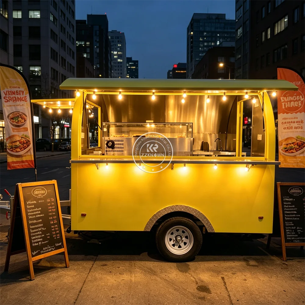 Mobile Food Trailer Commercial Custom Catering Truck Hot Dog Taco BBQ Sandwich Coffee Trailer Food Truck Fully Equipped
Mobile Food Trailer Commercial Custom Catering Truck Hot Dog Taco BBQ Sandwich Coffee Trailer Food Truck Fully Equipped