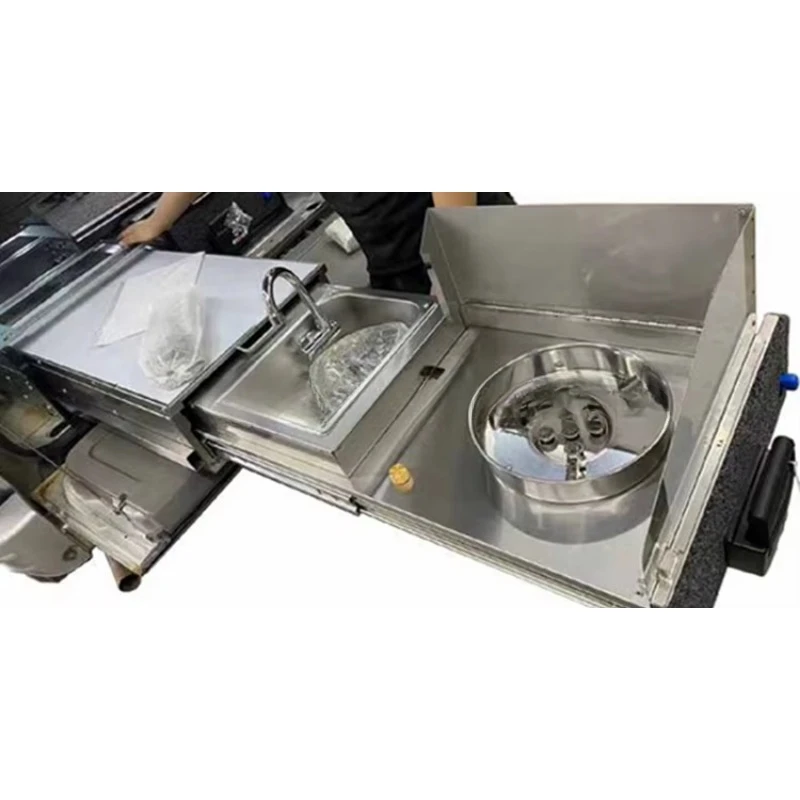 Truck Pickups Outdoor Kitchen Without Water Sink Without Storage Drawers Stainless Steel Camping Tent Easy Cooking
Truck Pickups Outdoor Kitchen Without Water Sink Without Storage Drawers Stainless Steel Camping Tent Easy Cooking
