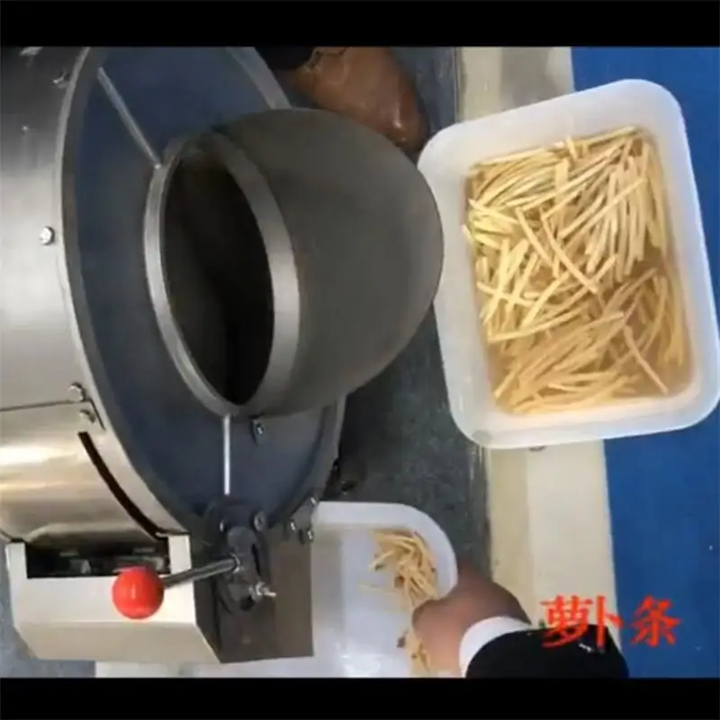 Commercial Vegetable Cutting Machine Electric Carrot Slicing Shredding Machine
Commercial Vegetable Cutting Machine Electric Carrot Slicing Shredding Machine