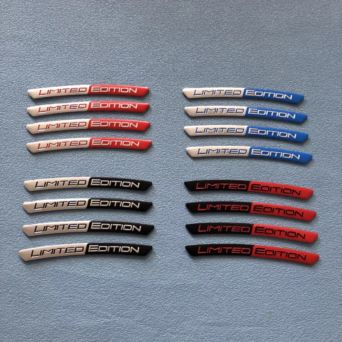 4x Aluminium LIMITED EDITION Emblem Car Wheel Hub Stickers Decal Tire Rim Decorative Strips Auto Exterior Universal Accessories
4x Aluminium LIMITED EDITION Emblem Car Wheel Hub Stickers Decal Tire Rim Decorative Strips Auto Exterior Universal Accessories
