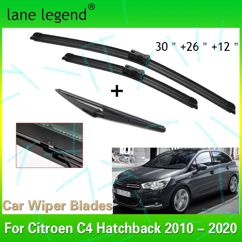 Комплект передних и задних щеток стеклоочистителя автомобиля для Citroen C4 Hatchback 2010-2020 лобовое стекло 30 "+ 26" + 12"
Комплект передних и задних щеток стеклоочистителя автомобиля для Citroen C4 Hatchback 2010-2020 лобовое стекло 30 "+ 26" + 12"