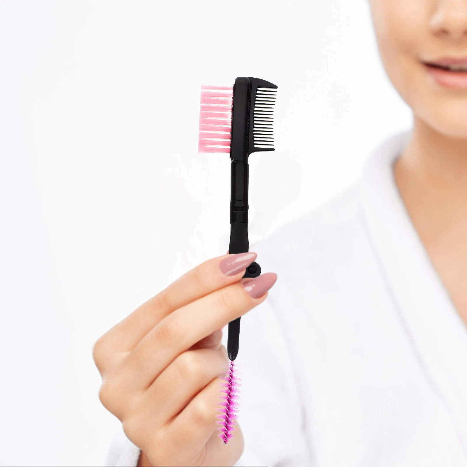 3 Pcs Eyelash Curl Brow Brush Set Eyebrow Comb Tool Major Grooming with Handle Fashion
3 Pcs Eyelash Curl Brow Brush Set Eyebrow Comb Tool Major Grooming with Handle Fashion