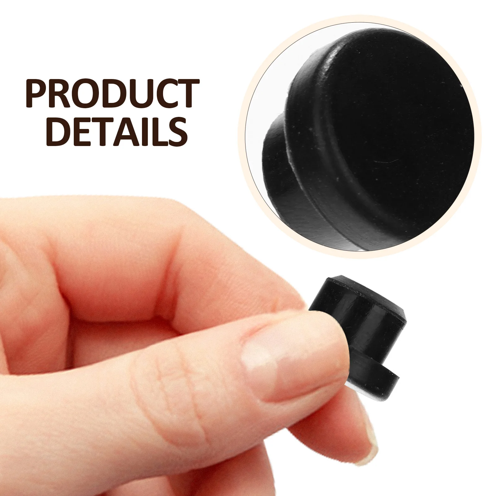 100Pcs Waterproof Silicone Screw Hole Plug Black Durable Furniture Tube Bung Sealing Cap Anti-Collision Friction Bath Sink Tub 
100Pcs Waterproof Silicone Screw Hole Plug Black Durable Furniture Tube Bung Sealing Cap Anti-Collision Friction Bath Sink Tub
