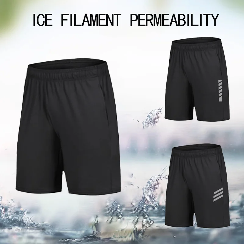 Running shorts Men's Speed Dry Ice Silk Breathable non-tight Marathon Summer Lean Fitness track and field training pants New
Running shorts Men's Speed Dry Ice Silk Breathable non-tight Marathon Summer Lean Fitness track and field training pants New