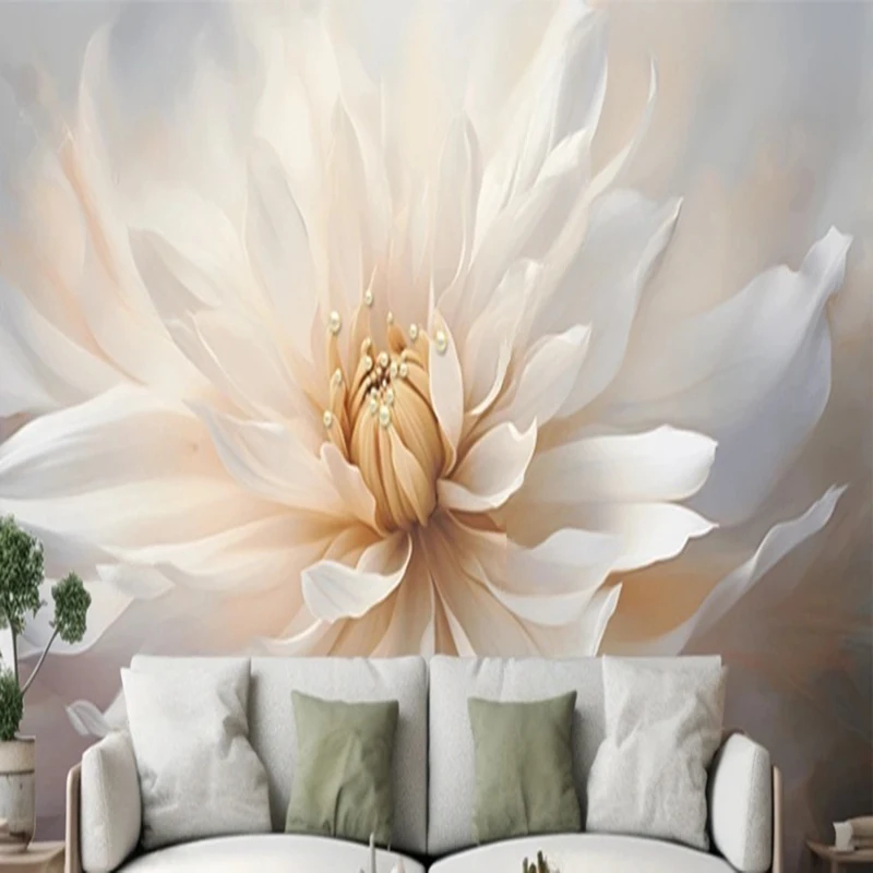Modern Floral Mural Custom Wallpaper 3D Stereo Flower Wall Painting Study Bedroom Living Room Art Decor Background Papier Peint
Modern Floral Mural Custom Wallpaper 3D Stereo Flower Wall Painting Study Bedroom Living Room Art Decor Background Papier Peint