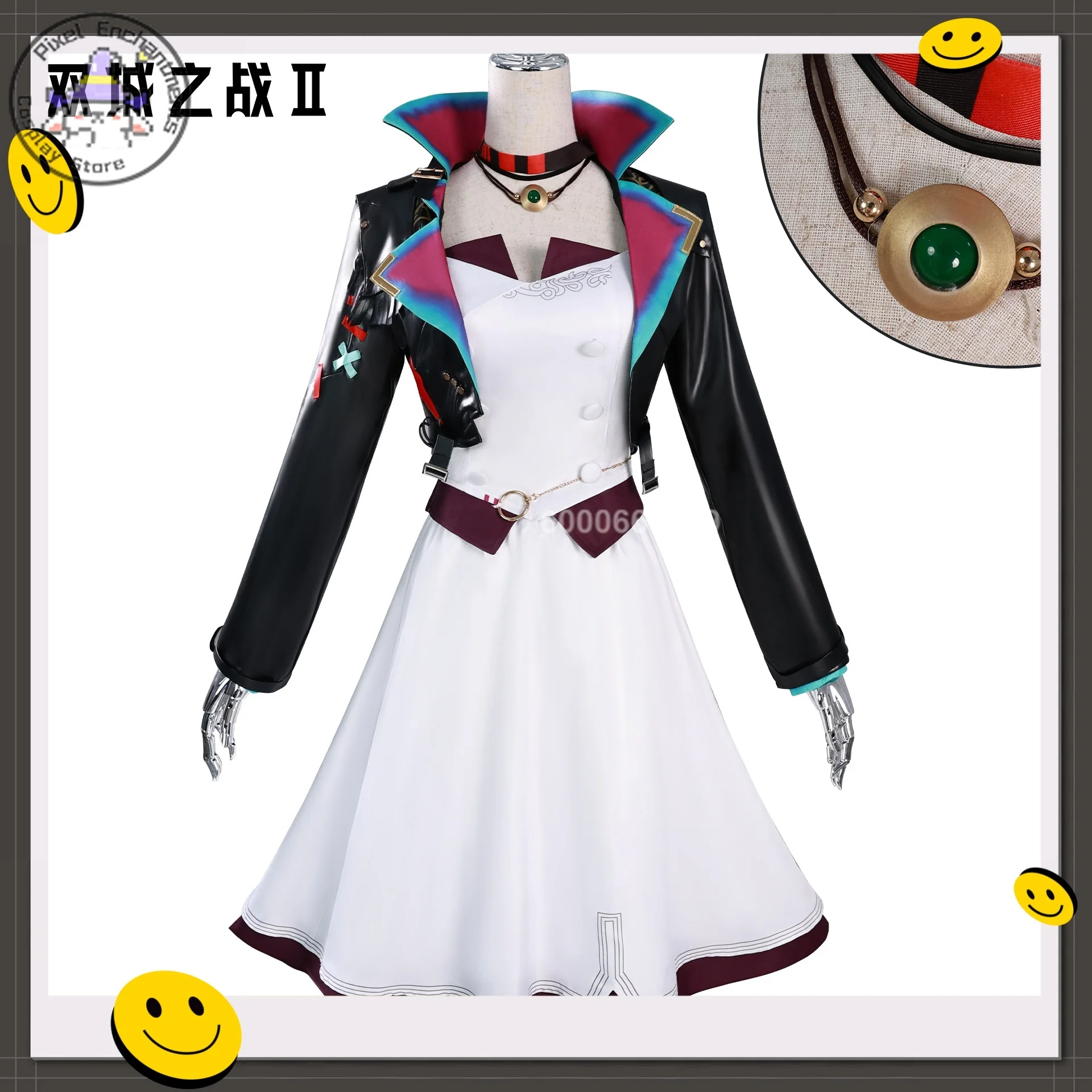 League of Legends: Arcane Season 2 Jinx Loose Cannon Women's Cosplay Costume for Cross-border Sales Cosplay Costume Role-playing
League of Legends: Arcane Season 2 Jinx Loose Cannon Women's Cosplay Costume for Cross-border Sales Cosplay Costume Role-playing