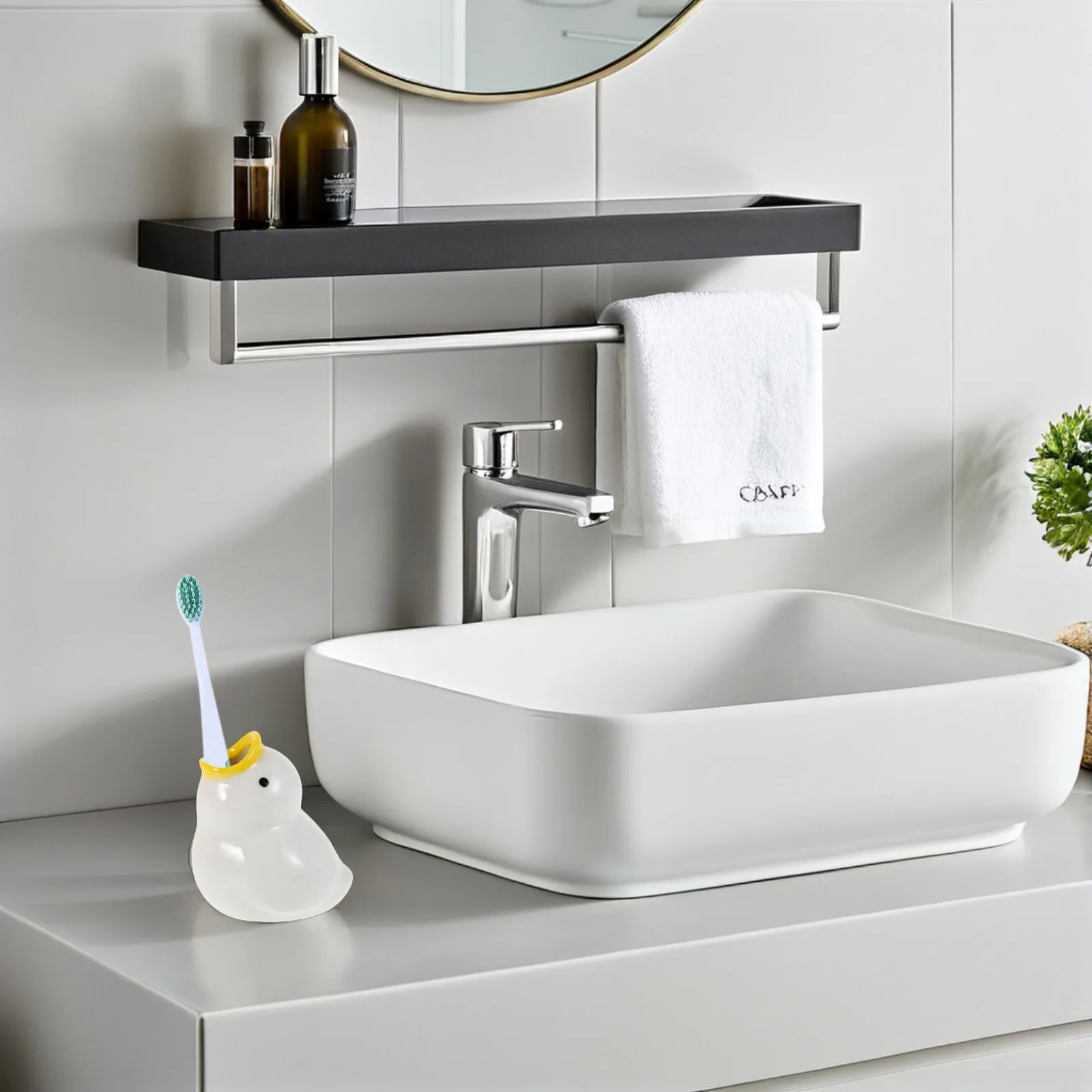 Toothbrush Holder for Washing Tools Bathroom Countertop Organizer Unique Beach Accessories Ceramics Fittings
Toothbrush Holder for Washing Tools Bathroom Countertop Organizer Unique Beach Accessories Ceramics Fittings