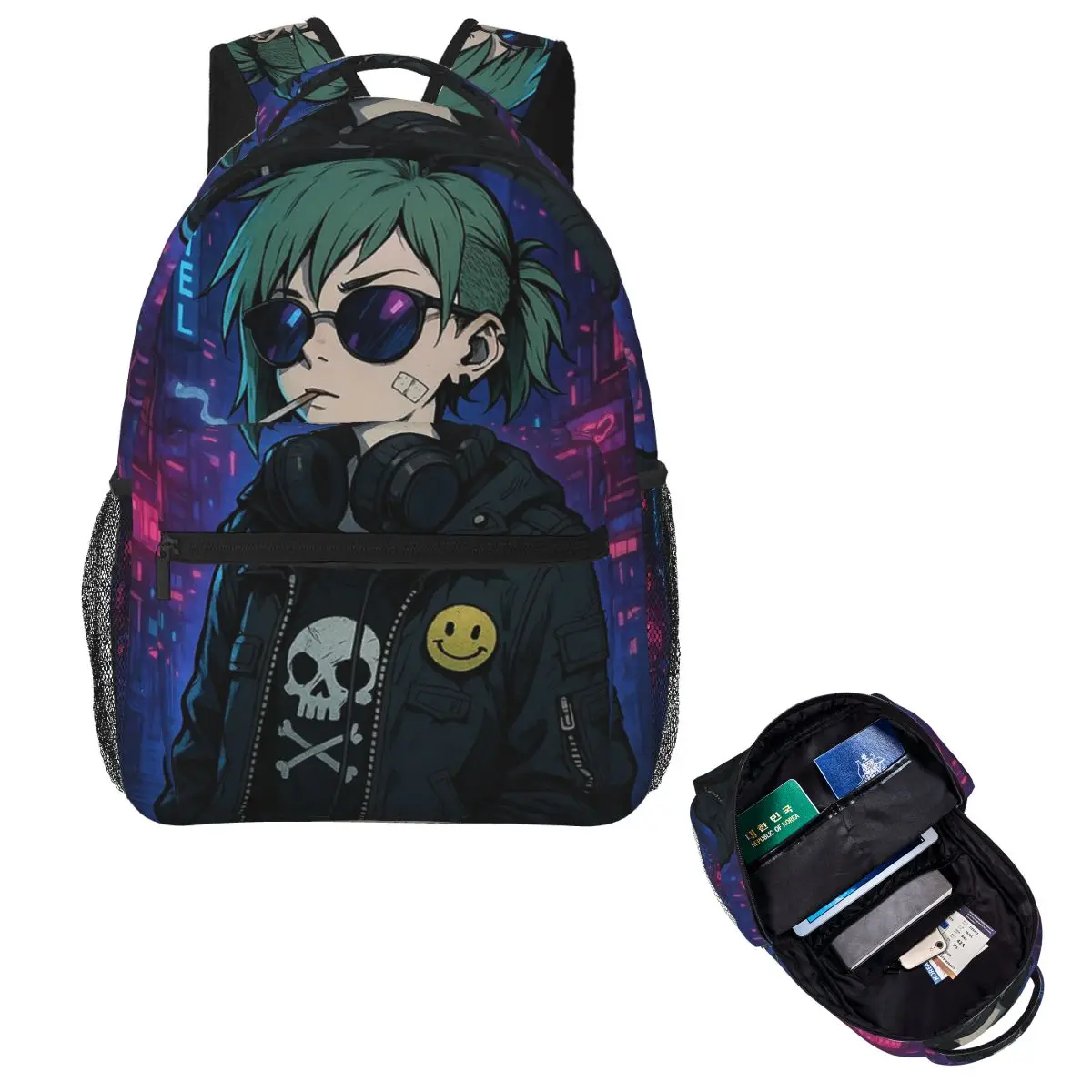 Cyber Punk Noodle Student Backpack School Bag Hiking Travel Daypack for Men Women Fashion Bookbag Shoulder Bags
Cyber Punk Noodle Student Backpack School Bag Hiking Travel Daypack for Men Women Fashion Bookbag Shoulder Bags