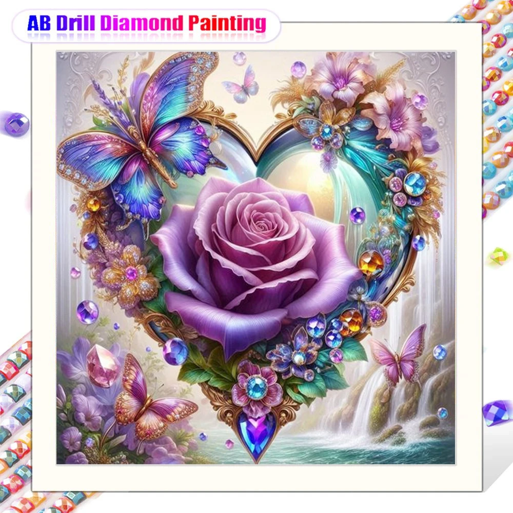 5D DIY Diamond Painting Rose Flower Embroidery Animal Landscape Full Square Round Mosaic Butterfly New Arrival Home Decor
5D DIY Diamond Painting Rose Flower Embroidery Animal Landscape Full Square Round Mosaic Butterfly New Arrival Home Decor