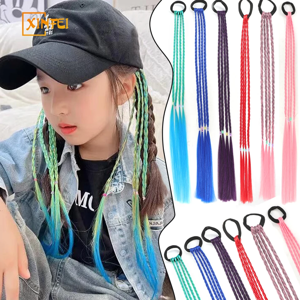 Synthetic Dirty Braided Ponytail With Elastic Band Gradient Color Braiding Pony Tail Hair Extensions For Women
Synthetic Dirty Braided Ponytail With Elastic Band Gradient Color Braiding Pony Tail Hair Extensions For Women