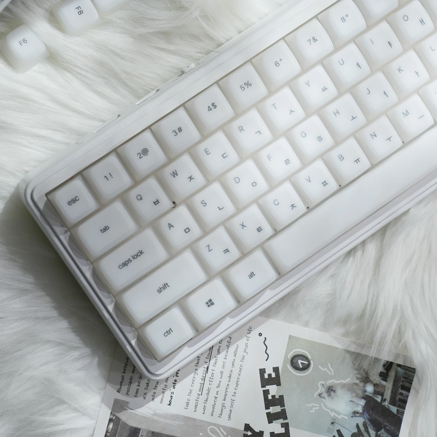 Korean Hangul Silicone Keycap Cherry Profile Silent Mechanical Keyboard Keycaps Accessories for 21/61/87/104/108 Keys
Korean Hangul Silicone Keycap Cherry Profile Silent Mechanical Keyboard Keycaps Accessories for 21/61/87/104/108 Keys