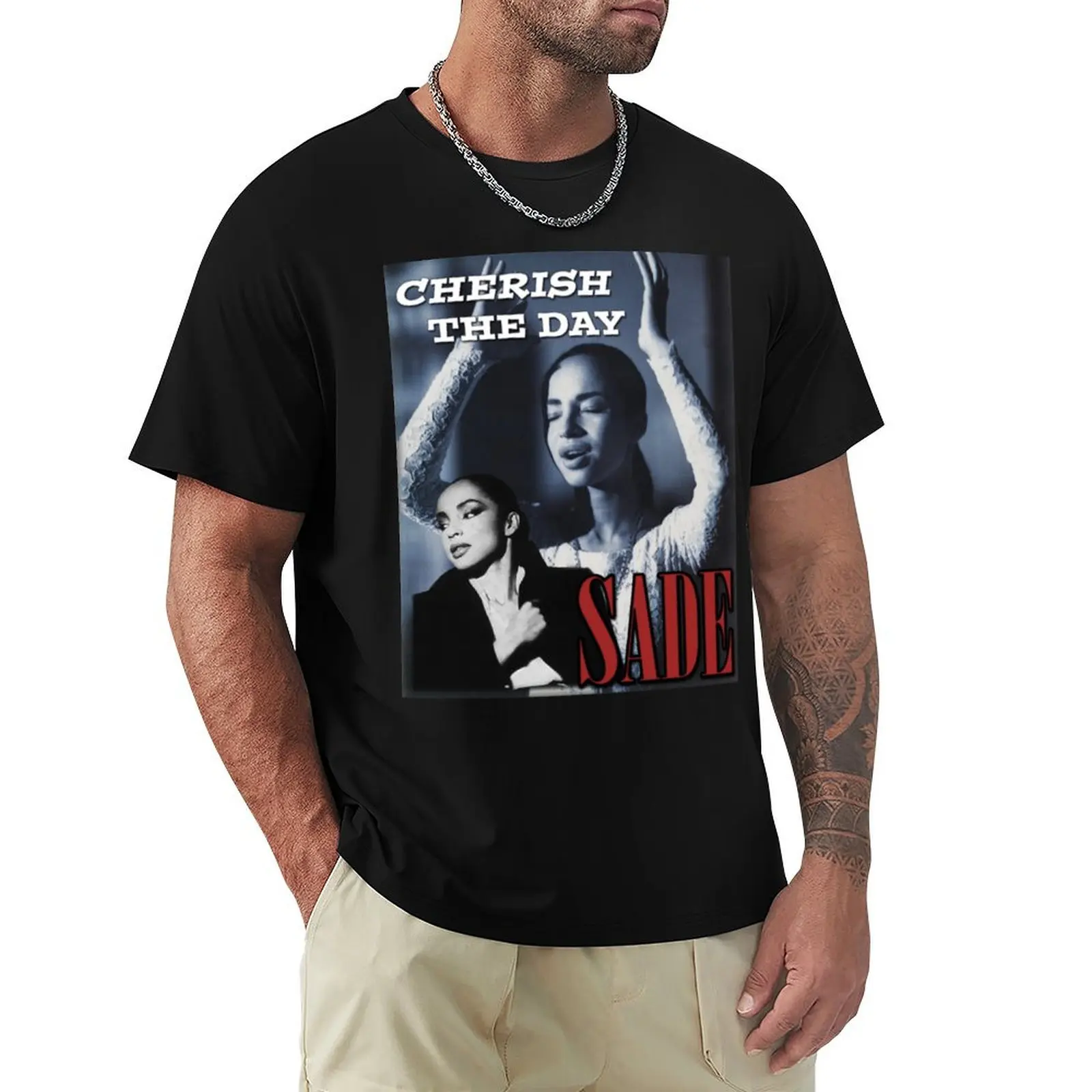Sade adu love T-Shirt blacks cotton man t-shirts tshirts personalised anime t shirts mens t shirts top quality
Sade adu love T-Shirt blacks cotton man t-shirts tshirts personalised anime t shirts mens t shirts top quality