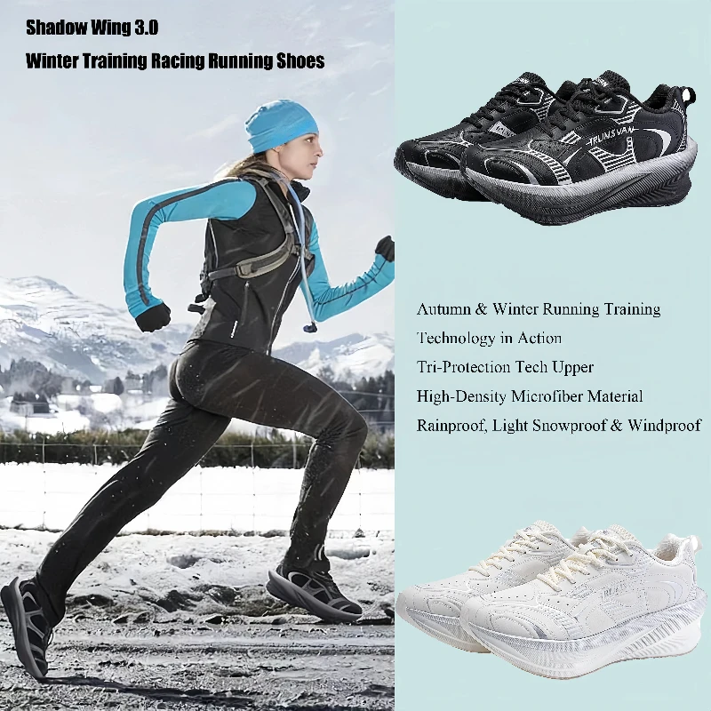IRUNSVAN Winter Full Palm Reinforced Carbon Board Running Shoes Marathon Winter Training Racing Shoes 168
IRUNSVAN Winter Full Palm Reinforced Carbon Board Running Shoes Marathon Winter Training Racing Shoes 168