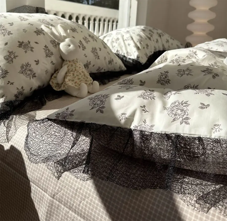 Vintage romantic pastoral floral lace bedding set,twin full queen flower cotton home textile bed sheet pillow case quilt cover
Vintage romantic pastoral floral lace bedding set,twin full queen flower cotton home textile bed sheet pillow case quilt cover