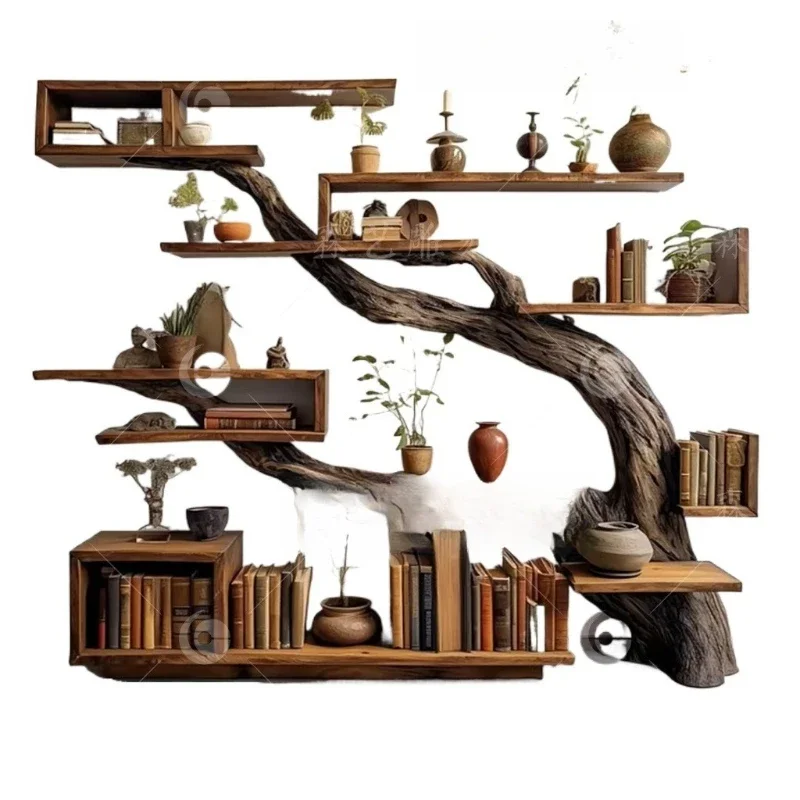 Camphor wood Bogu shelf, home silent wind retro solid wood Bogu shelf, bookshelf creative log furniture
Camphor wood Bogu shelf, home silent wind retro solid wood Bogu shelf, bookshelf creative log furniture