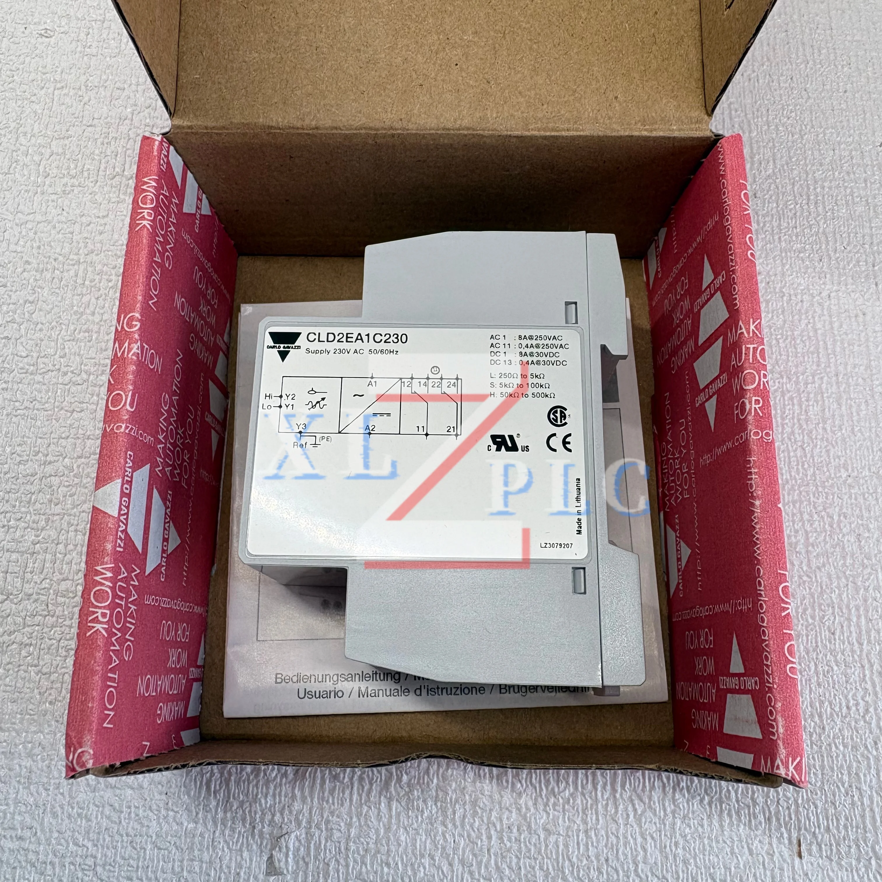 New in box level control relay CLD2EA1C230
New in box level control relay CLD2EA1C230
