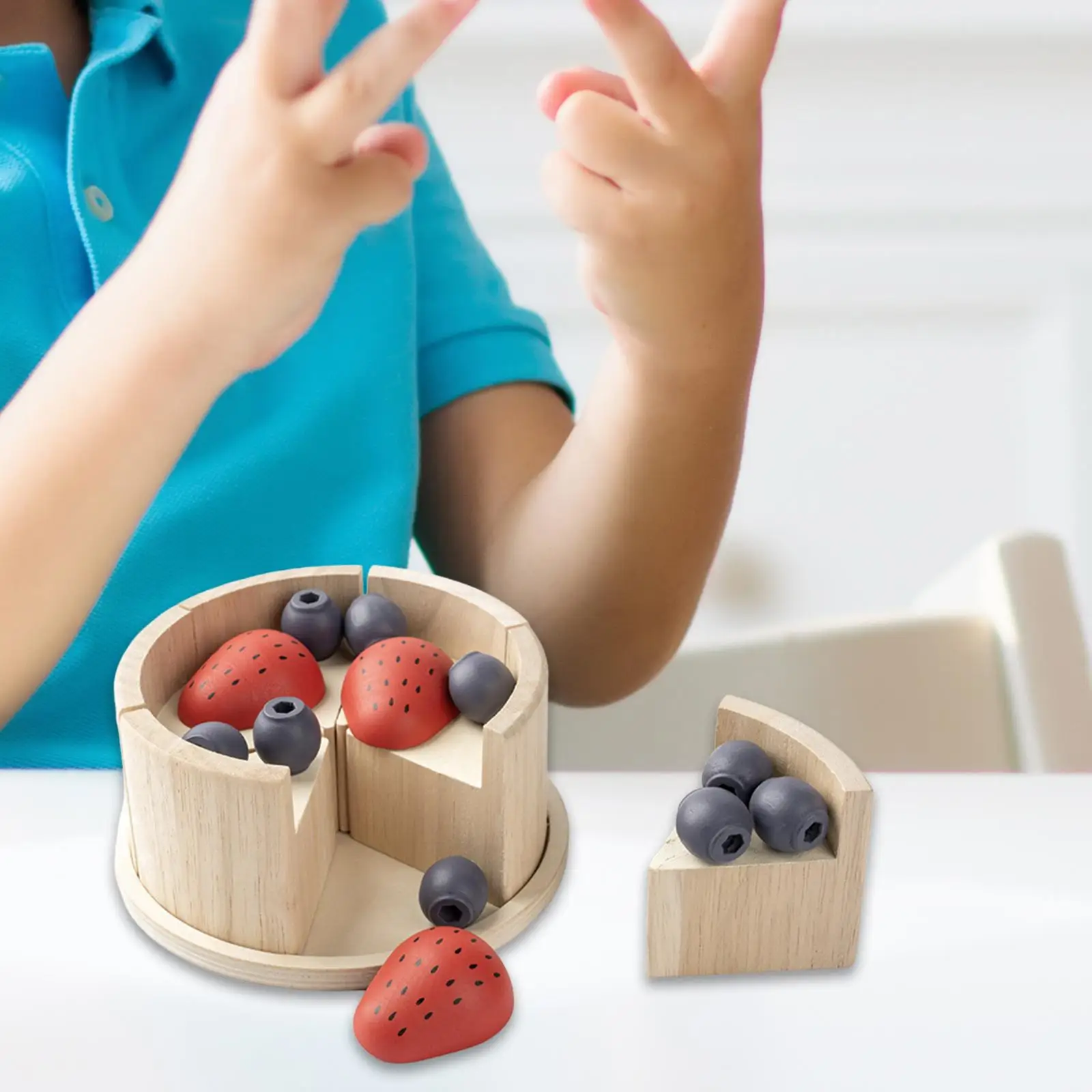Pretend Play Food Tea Party Cake Role Play Wood Educational Learning Toy Birthday Gift for Boys Girls Ages 3+ Children Kids
Pretend Play Food Tea Party Cake Role Play Wood Educational Learning Toy Birthday Gift for Boys Girls Ages 3+ Children Kids