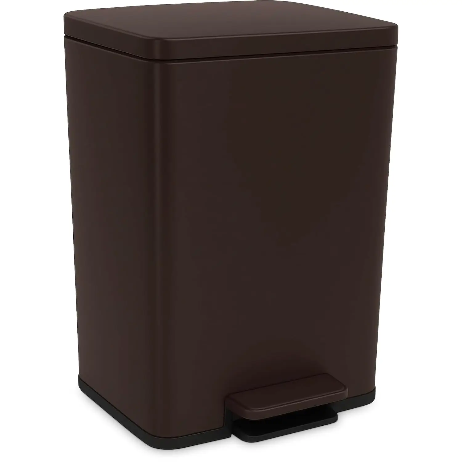 50 Liter / 13.2 Gallon Soft-Close, Smudge Resistant Trash Can with Foot Pedal and Built in Filter- Brown
50 Liter / 13.2 Gallon Soft-Close, Smudge Resistant Trash Can with Foot Pedal and Built in Filter- Brown